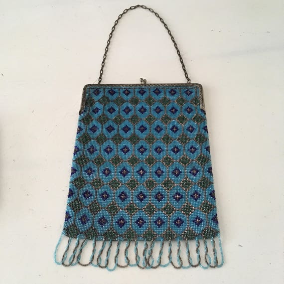 1920's -1930's Large Beaded Purse