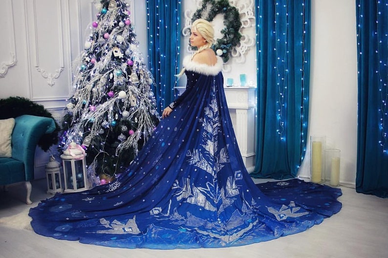 luxury elsa dress