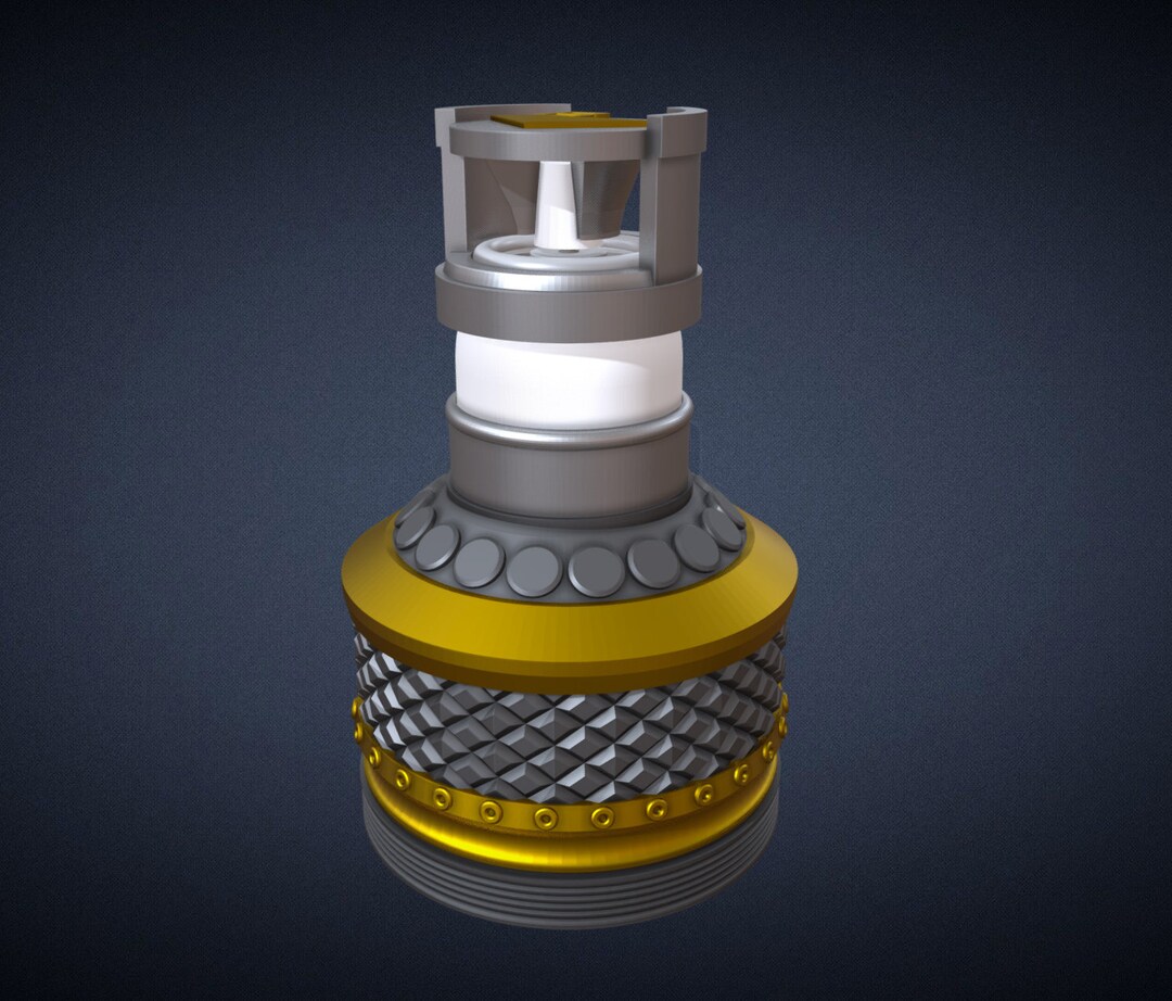 Immortan Joe Chrome Spray Bottle 3D Print Files Etsy