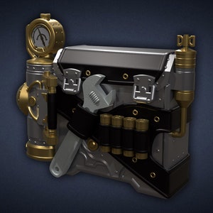 FFXIV Machinist - Aetherotransformer Offhand 3D-afdrukbestanden