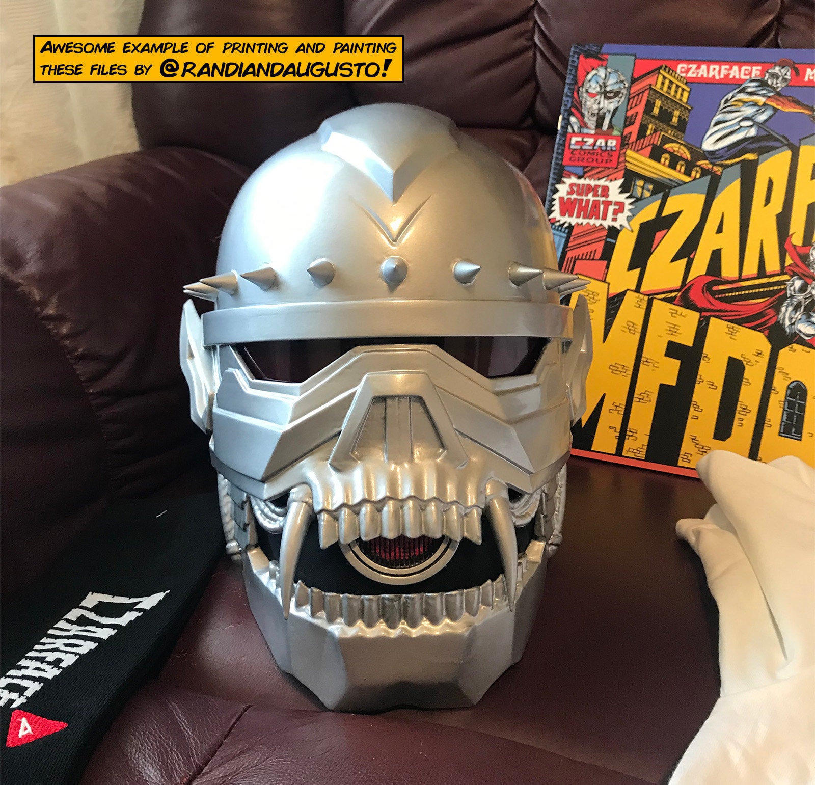 CZARFACE Helmet 3D Print Files Etsy