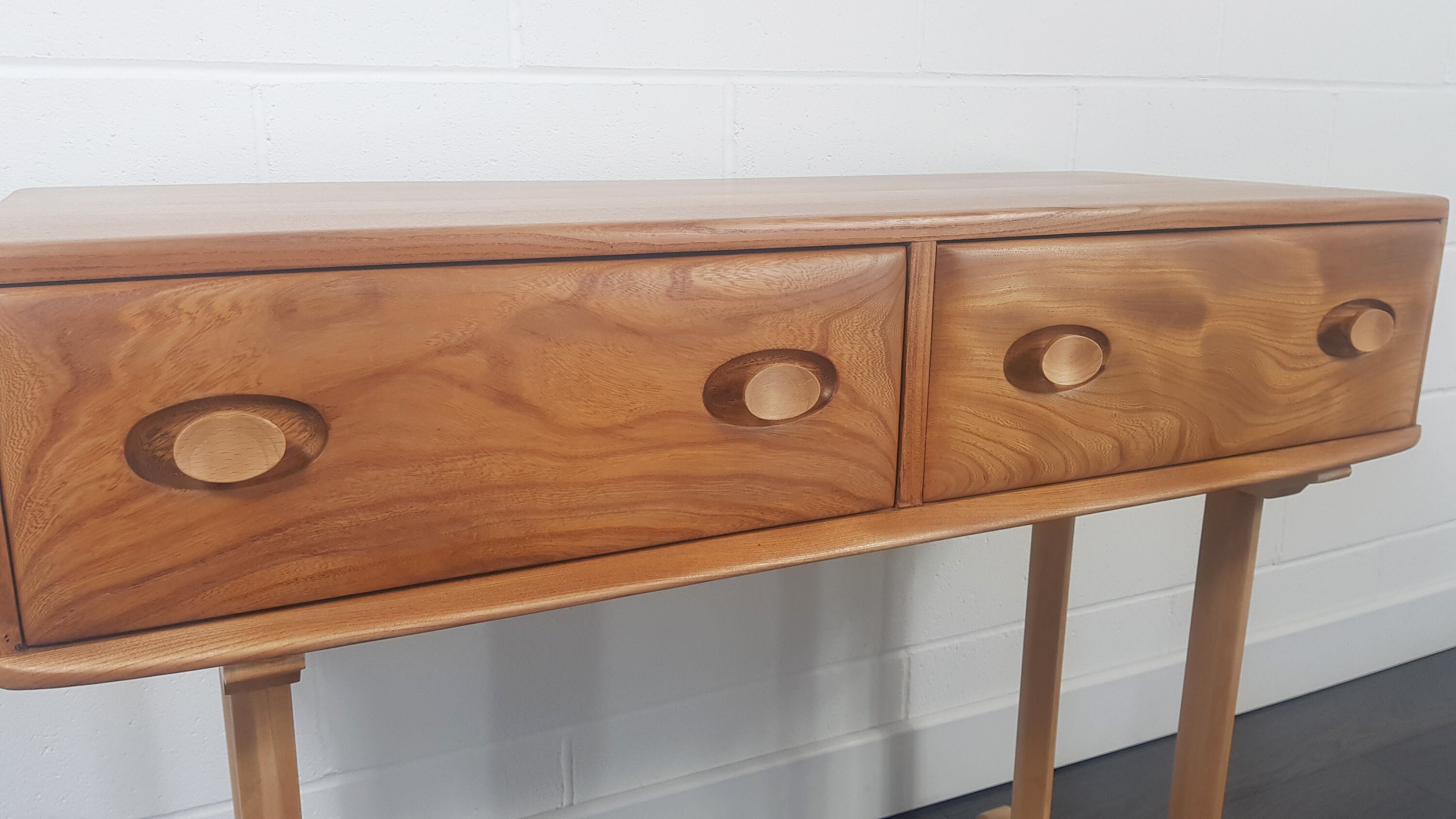 SOLD Ercol Console Table 1960s Refinished Delivery UK & Etsy