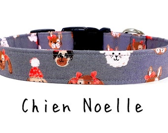 Chien Noelle -  Winter Holiday Dog Collar