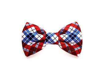 Independence Day Pet Bow Tie - July 4th Dog Bow Tie - Cat Bow Tie - Bow Tie Only