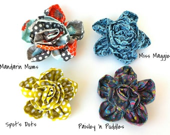 Flower for Dog Collar, Flower Bloom add on to Pet Collar (Collar not included)