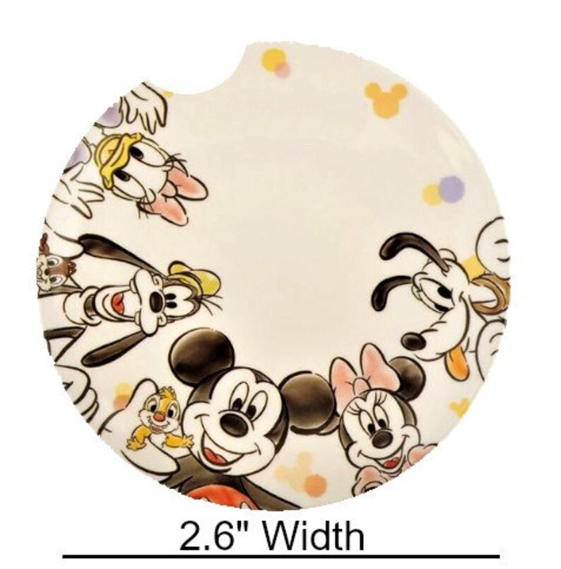 Disney Themed Car Coasters 15 Build Your Own Set Etsy