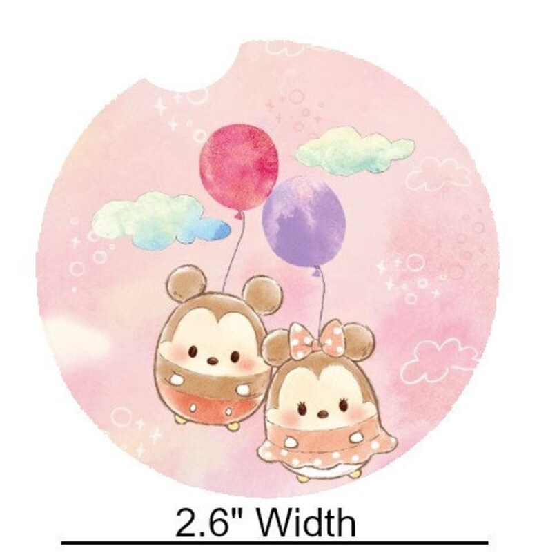 Disney Themed Car Coasters 15 Build Your Own Set Etsy