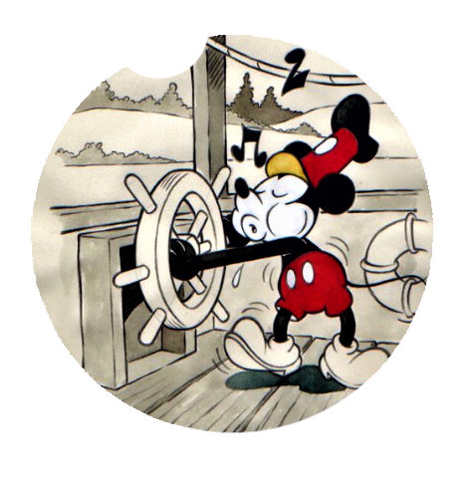 Disney Themed Car Coasters 1 Build Your Own Set Etsy