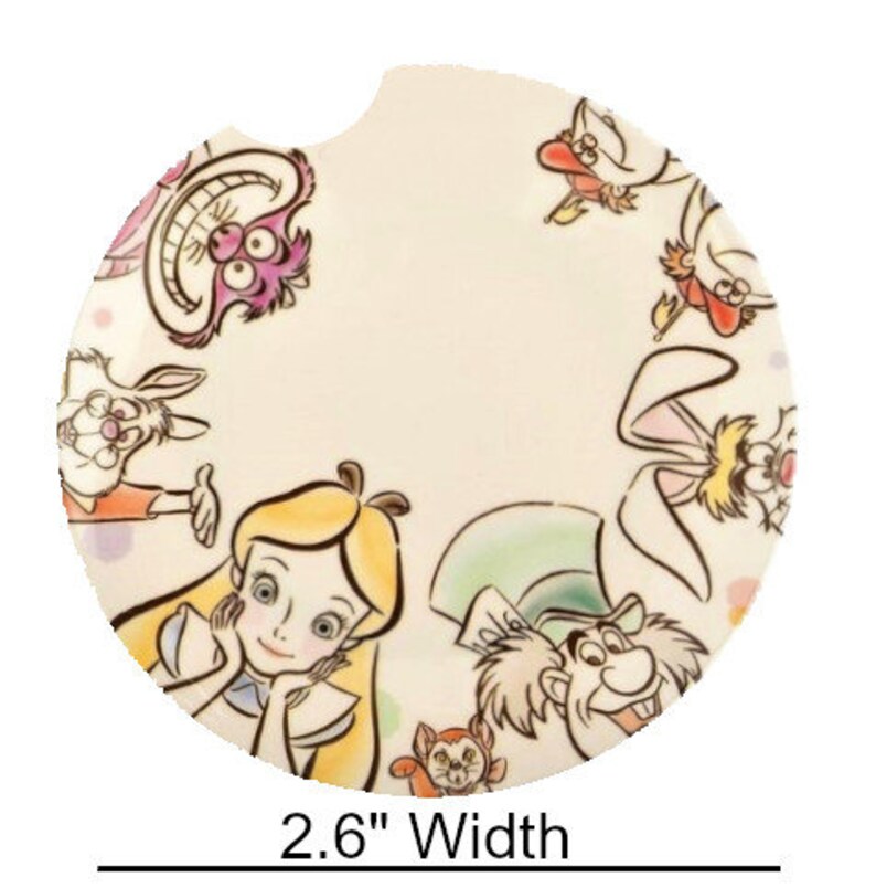 Disney Themed Car Coasters 15 Build Your Own Set Etsy