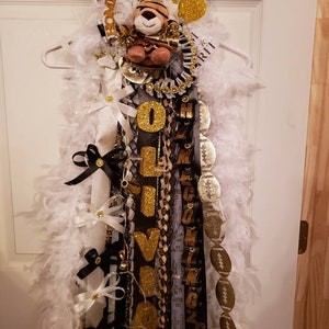 Homecoming mums and garters
