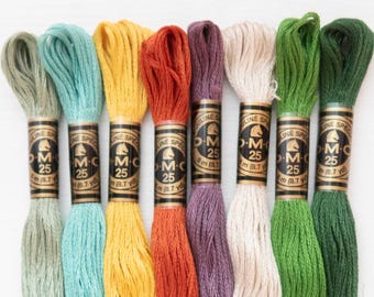 Emma M. Lion Inspired DMC Embroidery Floss Bundle