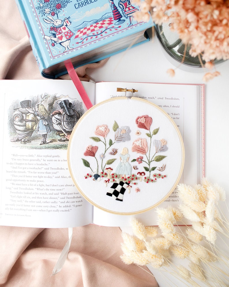 Alice in Wonderland Embroidery Pattern image 3