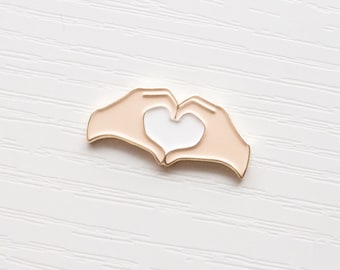 Heart Hands Swiftie Magnetic Pin