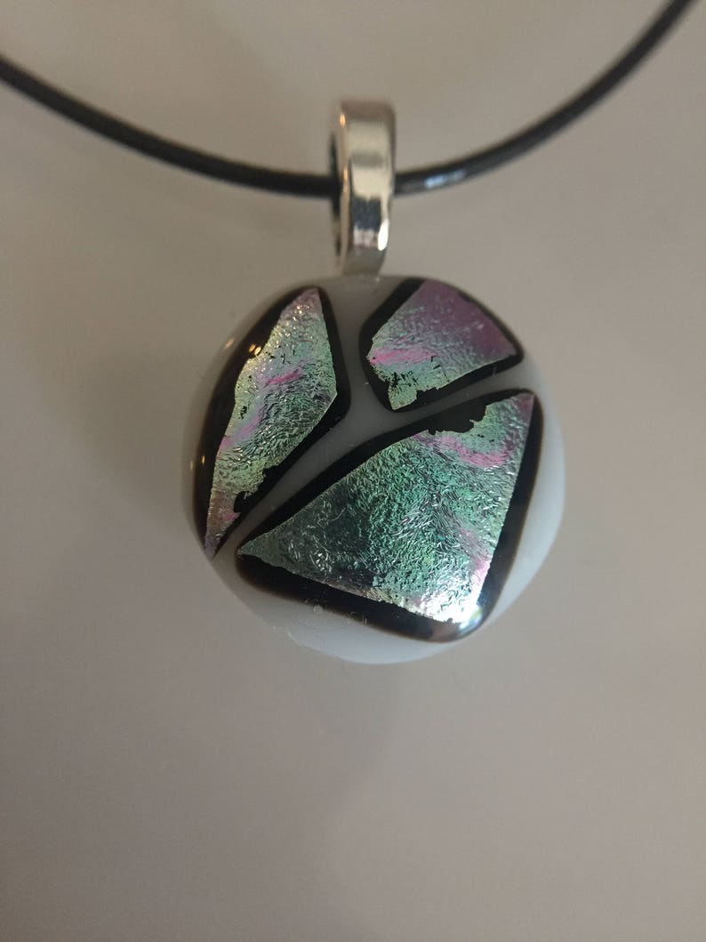 Fused Glass Necklace image 2