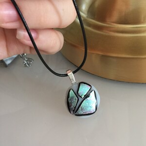 Fused Glass Necklace image 4