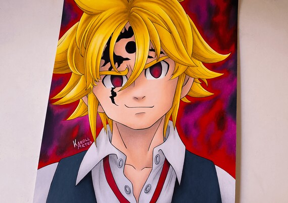 Meliodas Nanatsu No Taizai The Seven Deadly Sins Original Etsy