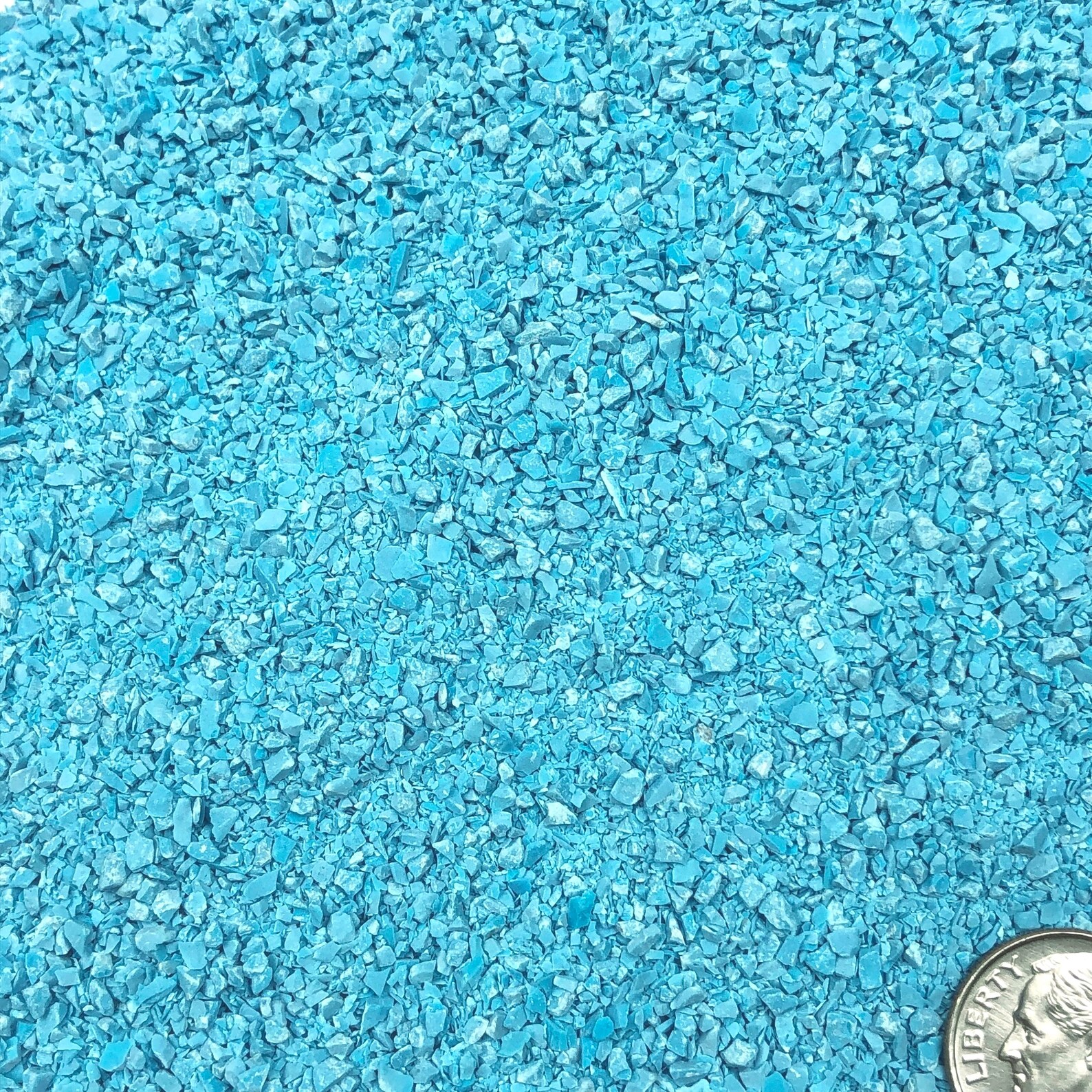 LabCreated Crushed Turquoise for Stone Inlay Mineral Art Etsy