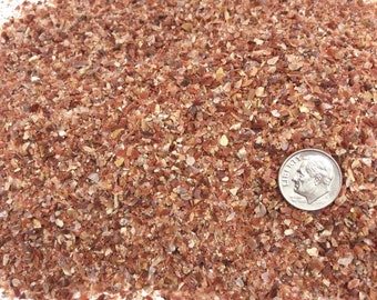 Crushed Petrified Wood Sand from Arizona, Medium Sand (0.25mm-2mm) for Stone Inlay, Mineral Art, or Handmade Jewelry