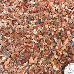 Crushed Petrified Wood Chips from Arizona, Pea-Sized Gravel (2mm-4mm) for Inlay, Resin Art, Orgonites, and Metaphysical Jewelry
