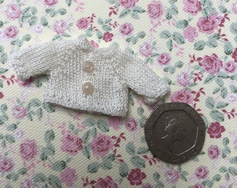 Dollshouse 1:12th toddler doll cardigan