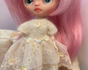 Maison de poupées Robe de poupée Petite Blythe OOAK