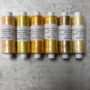 Venne Cotton 34/2 - Yellows (now on limited stock!!)