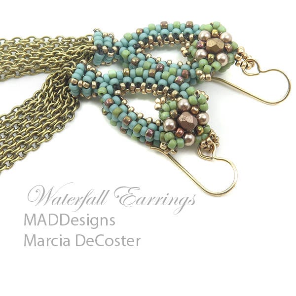 Waterfall Earrings Tutorial only