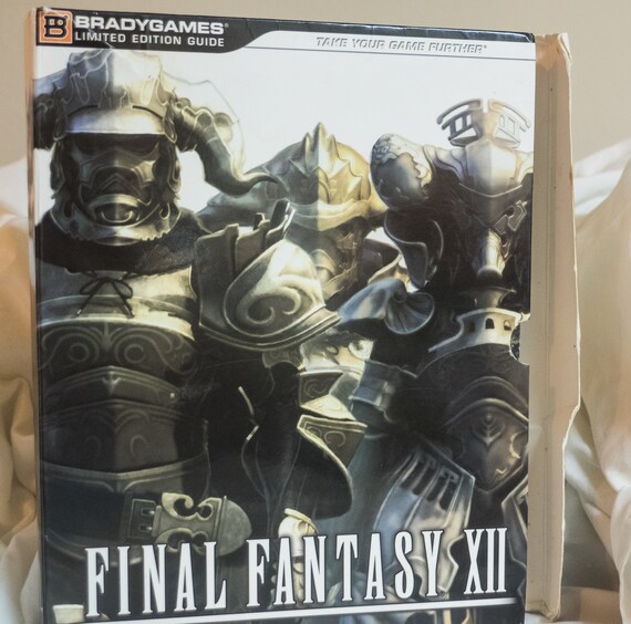Final Fantasy XII Limited Edition Strategy Guide and Art Book Etsy