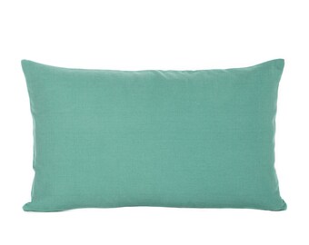seafoam accent pillows
