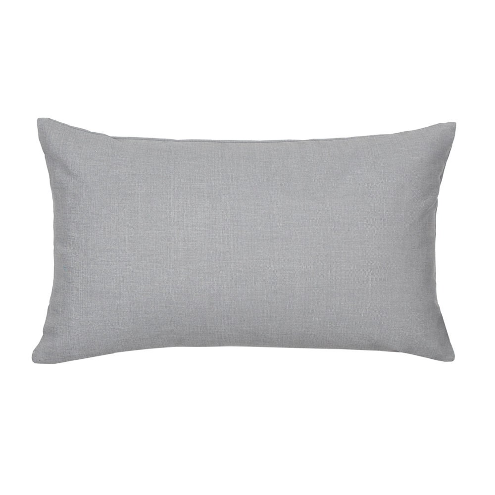 Stone Gray Decorative Pillow Cover, Grey Throw Pillow Cover, Cushion