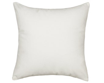24"X24" Solid White Big European Sham Pillow Cover