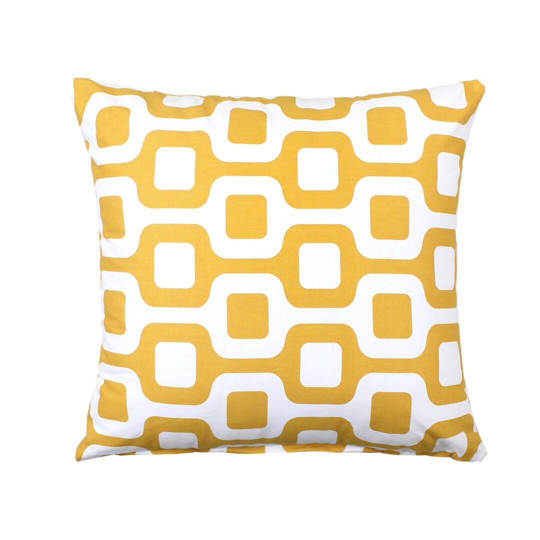 Mustard Yellow Throw Pillow Cover, Decorative Pillow Cover Mustard