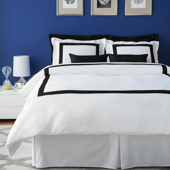 Black and white king blanket sale