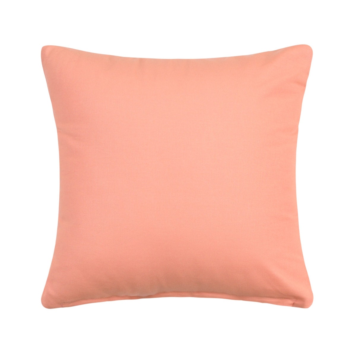 24x24 Solid Apricot Big Euro Sham Pillow Cover Etsy