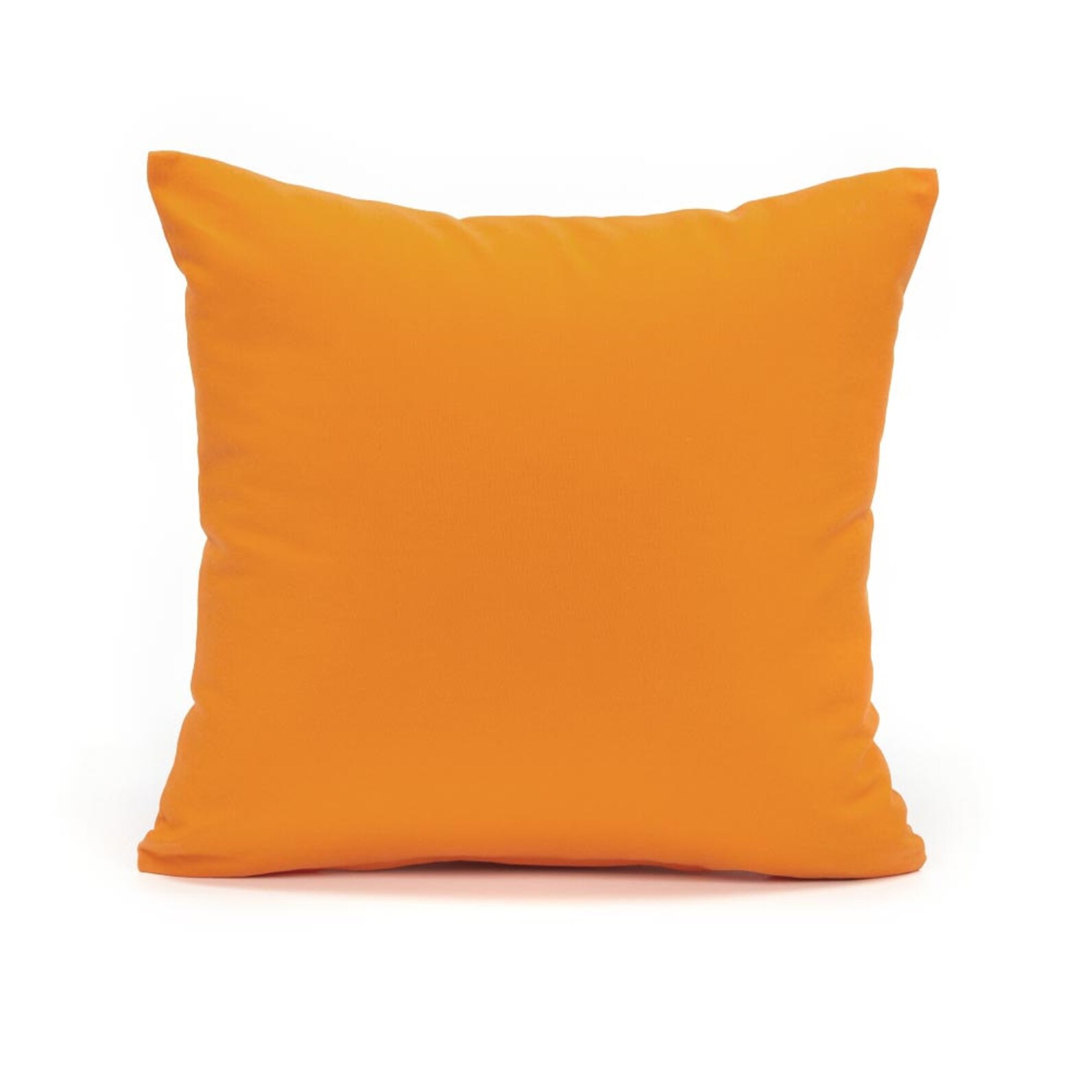 24x24 Solid Orange Big Euro Sham Pillow Cover Etsy