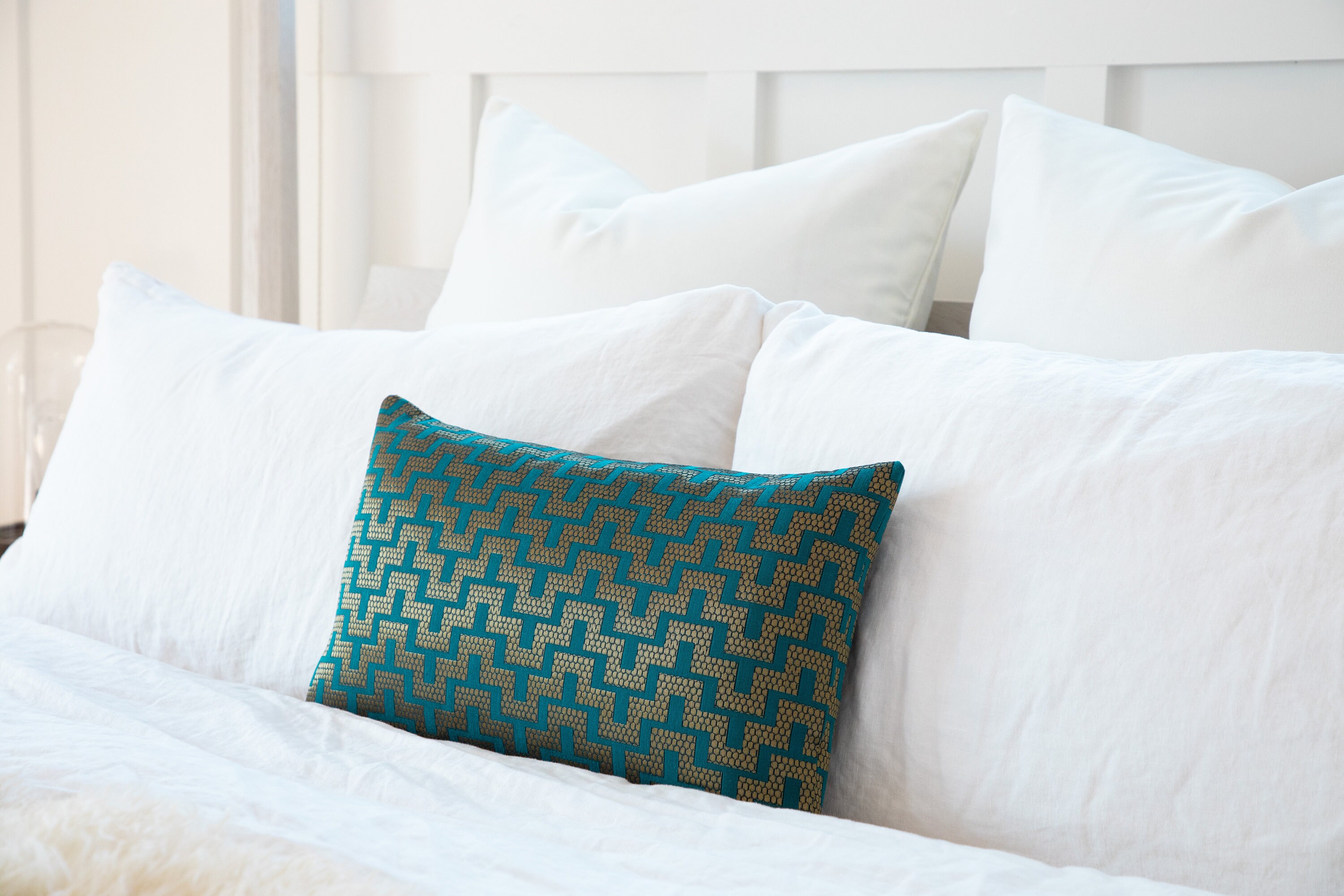Teal Turquoise Cushion Cover Outdoor Modern Decorative Throw Etsy UK