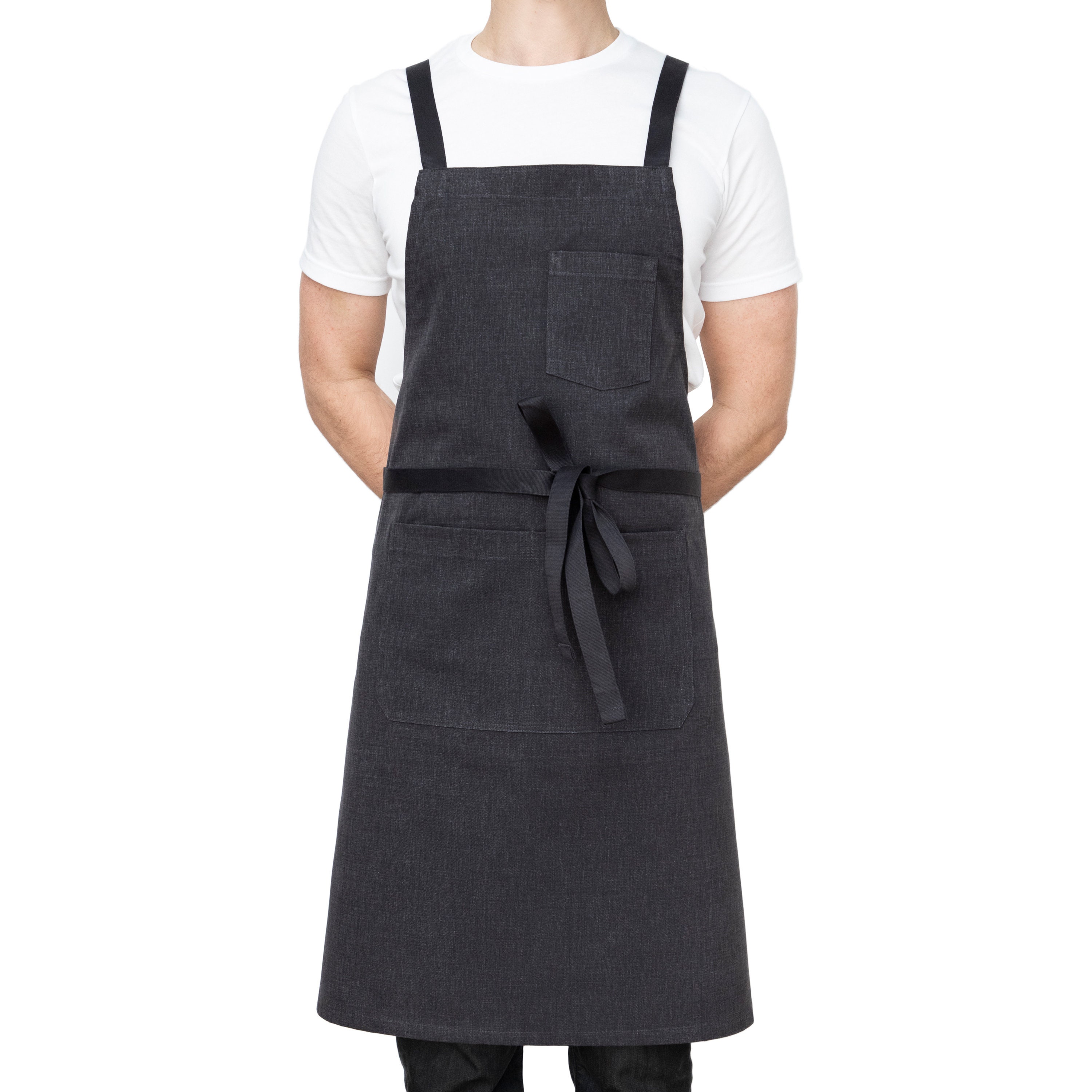 Comfy Cross Back Men's Chef Tall Apron / Extra Long Strap | Etsy
