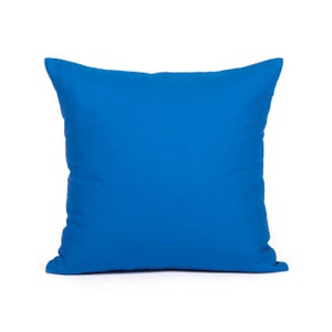 Decorative Pillow Cover Blue, Throw Pillow Cover, Rectangular Pillow Cover Blue, Euro Sham Pillow Cover, 16&quot;x16&quot;, 20&quot;x20&quot;,12&quot;x20&quot;,26&quot;x26&quot;