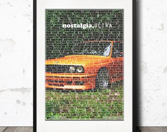 Frank Ocean Lyrics Etsy