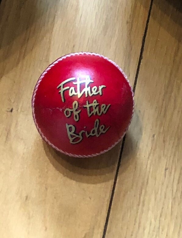 Personalised Cricket Ball Etsy UK