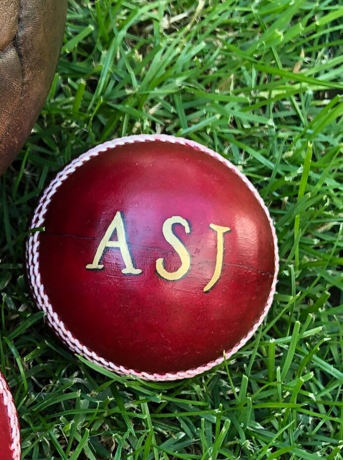 Personalised Cricket Ball Etsy UK