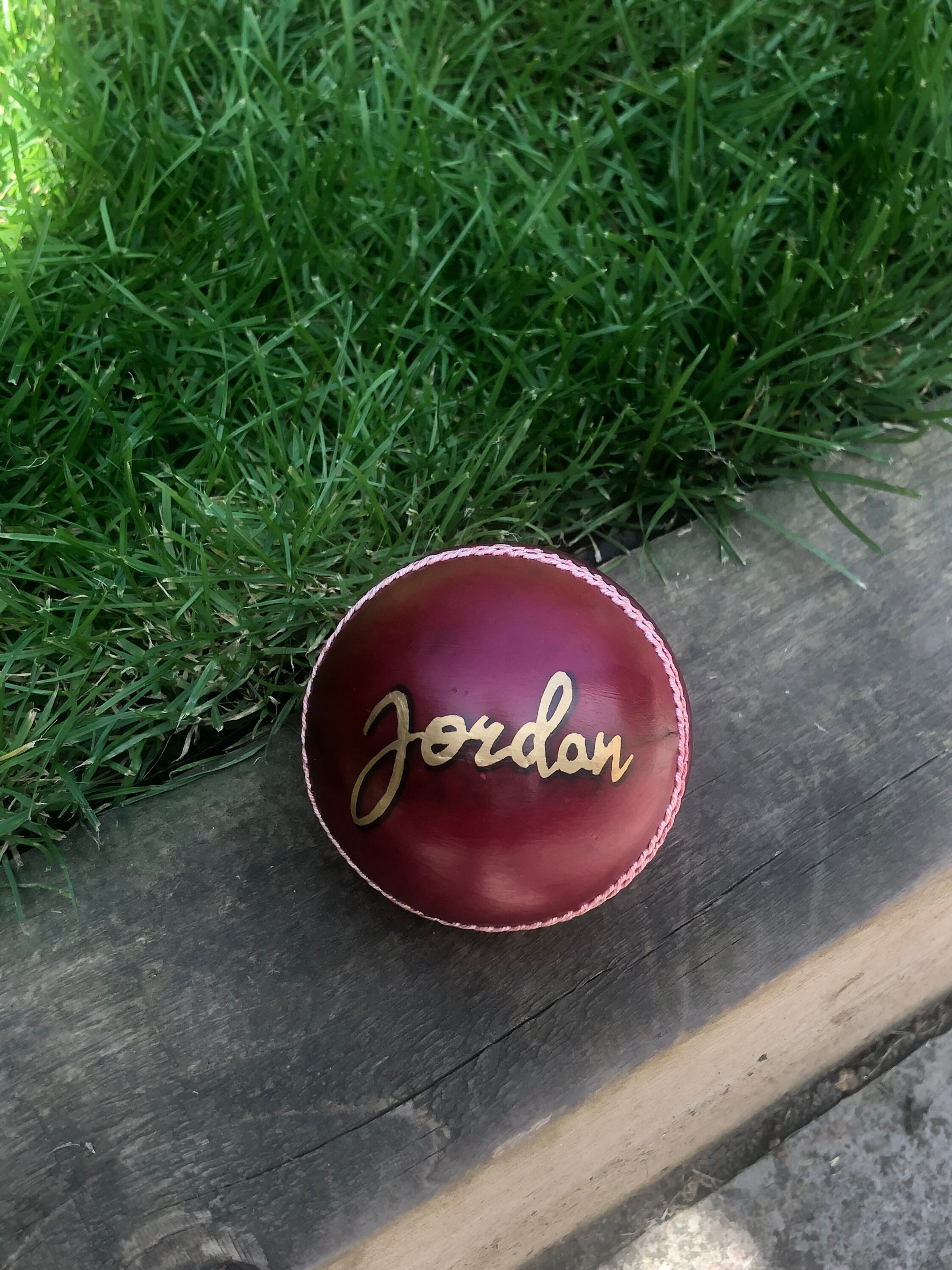 Personalised Cricket Ball Etsy Australia