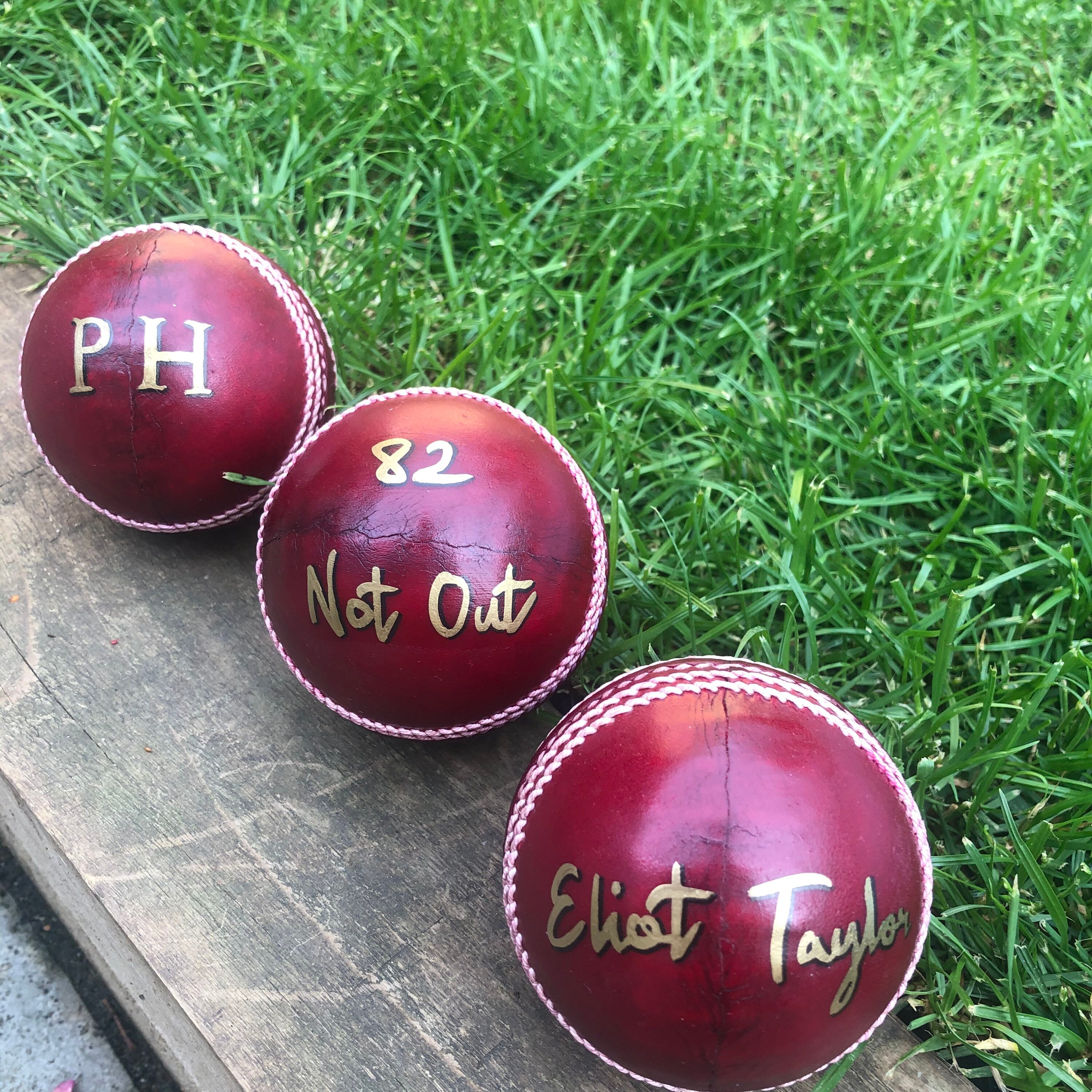 Personalised cricket ball Etsy