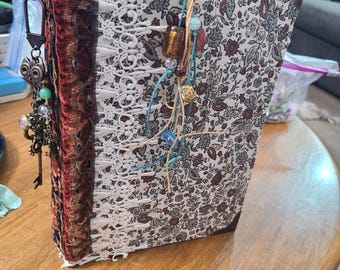Steampunk Junk Journal #2 - velvet spine