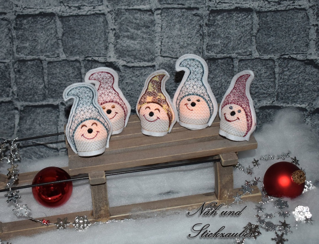 Un couvercle LED Wichtel 10x10 ITH abat-jour Appli Noël Avent - Etsy France