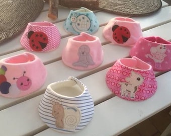 Een sjaals dieren ITH 18x30 borduurbestand borduurpatroon borduur poppenkleertjes