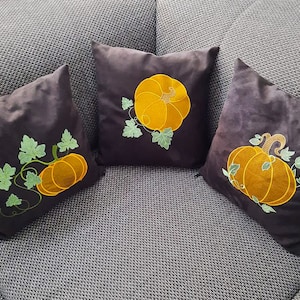 Pumpkin set 3 motifs Halloween 4 sizes