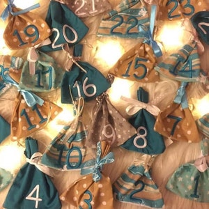 Advent calendar 63 files 10x10 to 20x30 ITH - embroidery file embroidery pattern embroider Christmas Advent