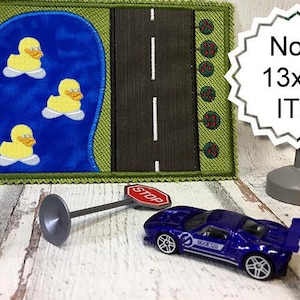 A No 3 Play carpet 13x18 Play street embroidery file embroidery pattern ITH puzzle embroidery children