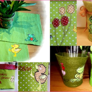 Embroider A Spring Garden 10x10 Embroidery File Embroidery Pattern Doodle